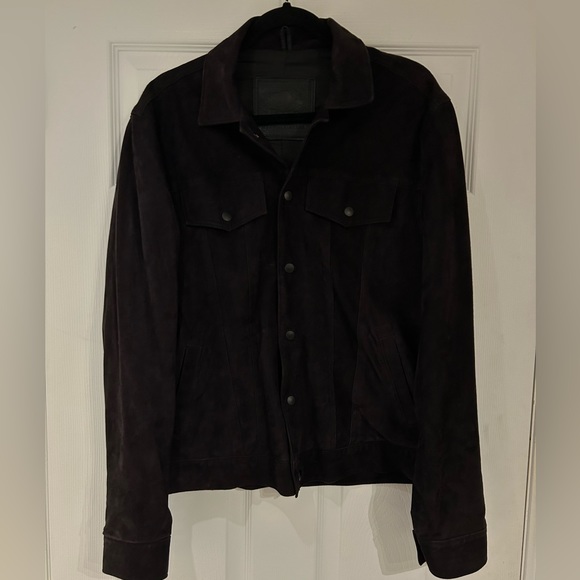 Roots Genuine Leather Suede Jacket - Picture 1 of 9